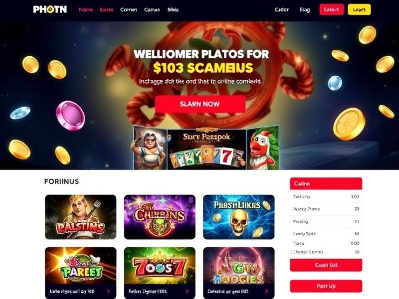 Welcome to photon game.com – your premier destination for real money online gambling. Explore top-rated casino games, generous bonuses, and secure, fair play. Start winning today!